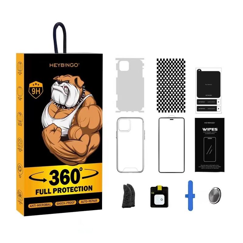 OEM ODM  Screen Protector Phone Case Set For Iphone